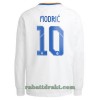 Real Madrid Luka Modrić 10 Hjemme 2021-22 - Herre Langermet Fotballdrakt